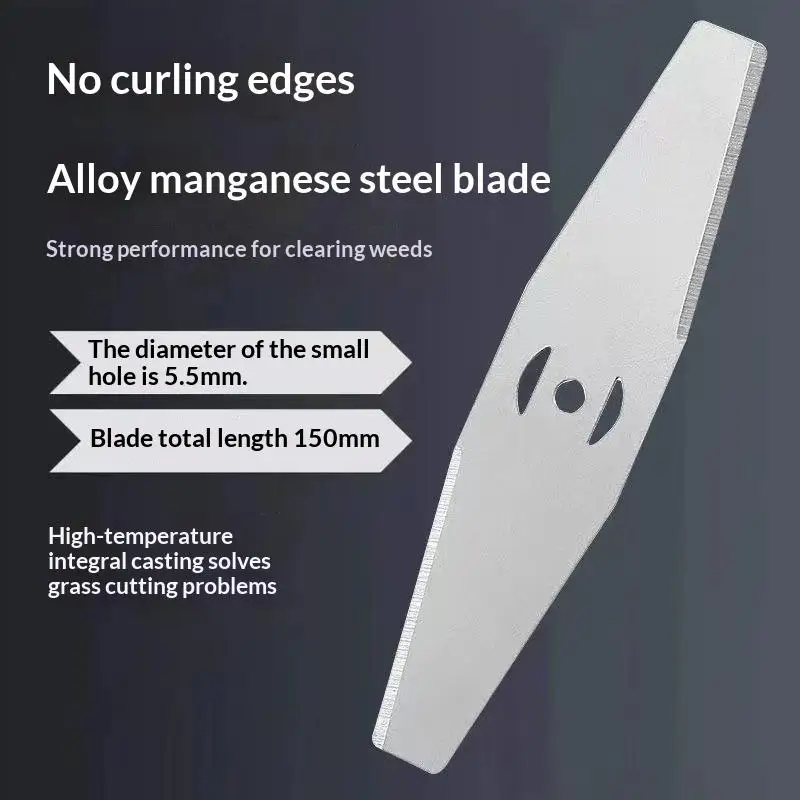 1Pcs Metal Grass Trimmer Heads Blade Replacement Weed Eater Saw Blade Lawn Mower Fit Accessory for Garden Power Tool