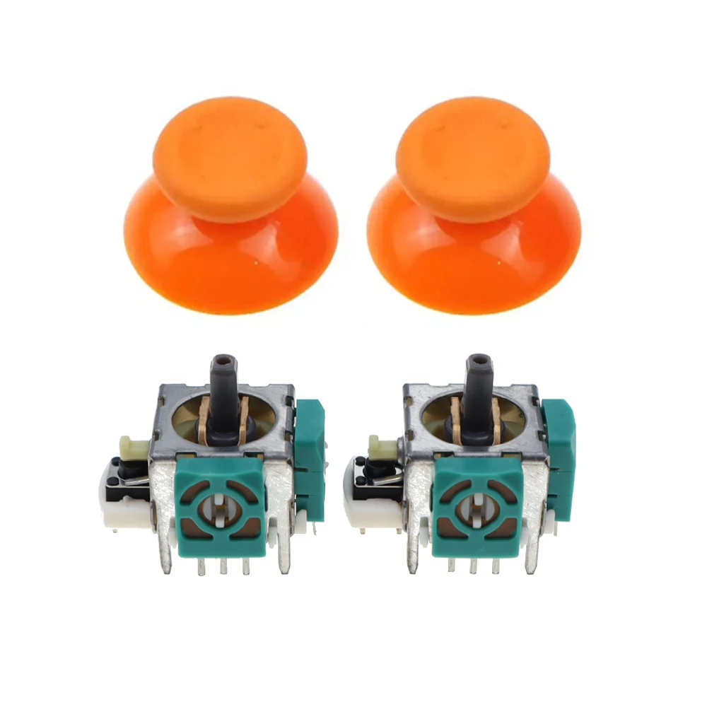 1 مجموعة ثلاثية الأبعاد عصا التحكم التناظرية عصا الاستشعار وحدة الجهد و ThumbStick لوحدة تحكم Microsoft Xbox 360