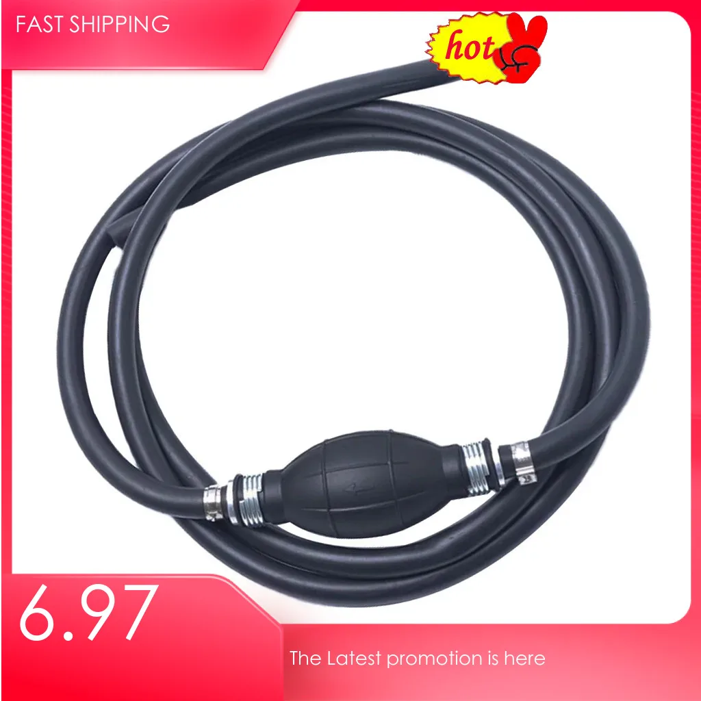 2024 Boat RV Outboard Motor Boat Tank Fuel Gas Hose Line Hand Primer Bulb 8mm