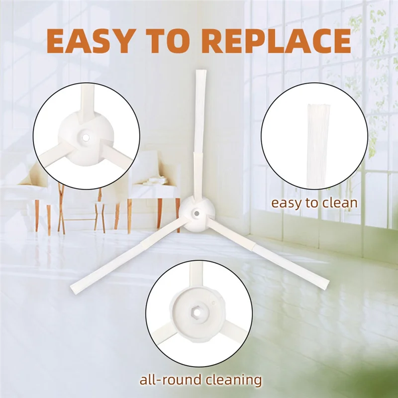 Запчасти для бытовой техники ROEMO PRO, боковая вращающаяся щетка, HEPA-фильтр, тряпки для швабры, запасные части для роботизированного пылесоса