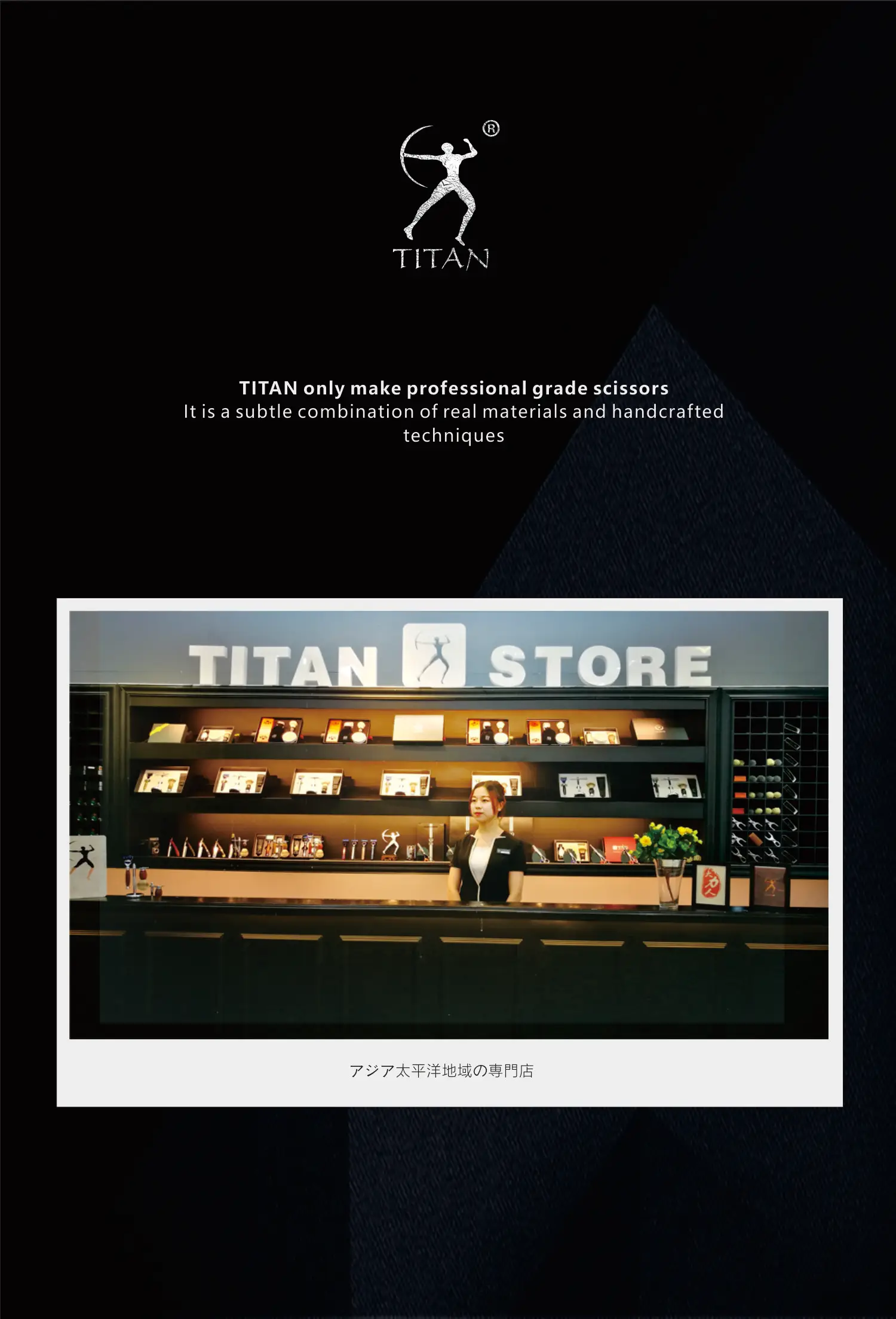 Titan 3D Schere Professionelle Friseurschere Haarschneidemaschine Friseursalon Haarschere – Detail 1