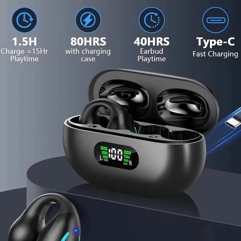 New Bluetooth Clip-on Earbuds, - Pc Gaming Online บทวิจารณ์และราคา