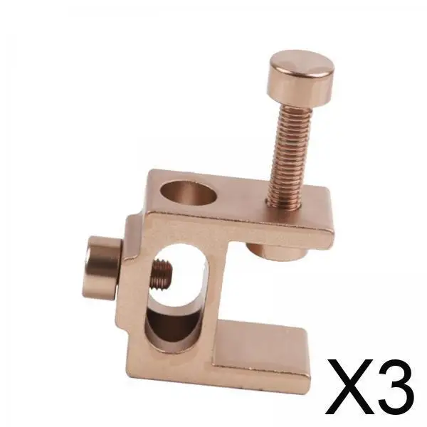 

3x Porch Rails Clamp Deck Torch Clamp Adjustable Mounting Part Grooming Pole Clamp Deck Clamp