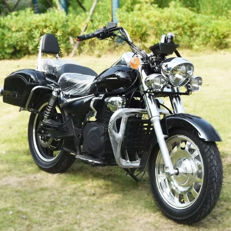 bssFactory custom retro prince electric off-road sports car high power 72V3000W 150 km series travel motorcycle