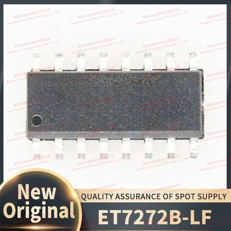 (2Pcs-5Pcs/Lot)  100% New Original ET7272B ET7272 ET7272B-LF ET7272B 7272B-LF SOP16 Chipset