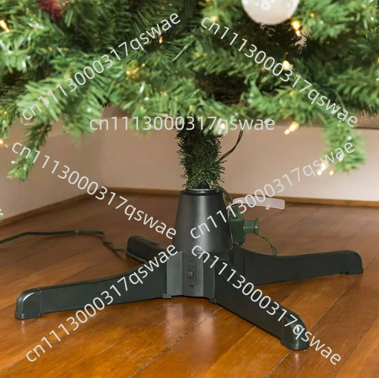Motorized Rotating Christmas Tree Stand – Electric Turntable Base for Large Trees, 360° Smooth Display
