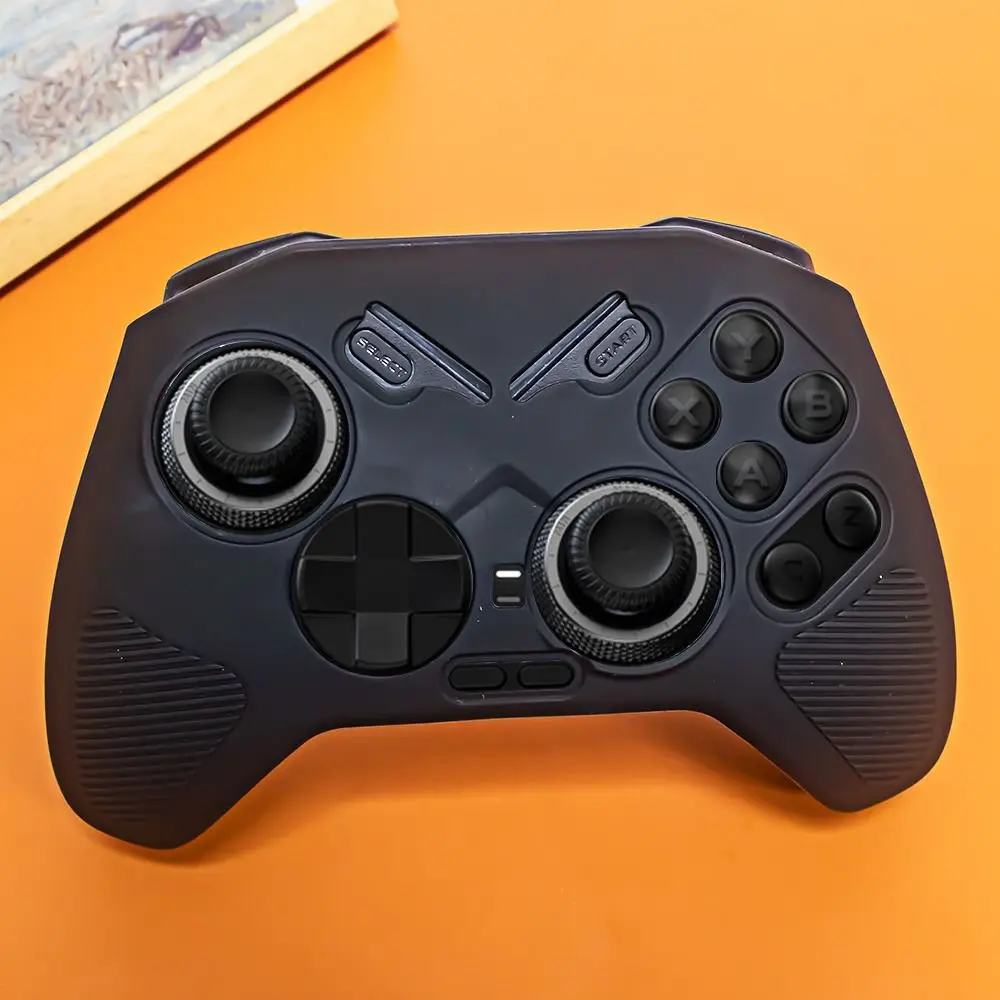 

Silicone Gaming Controller Case Anti-Scratch Dustproof Console Protective Cover Shockproof for Flydigi Vader 4 Pro