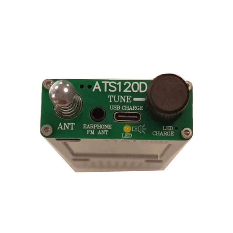لوحة فك التشفير الذكية ATS120D، راديو S14732، ESP32 مدمج، بلوتوث، شاشة لمس 2.4 بوصة، FM AM LSB USB3 لراديو SSB