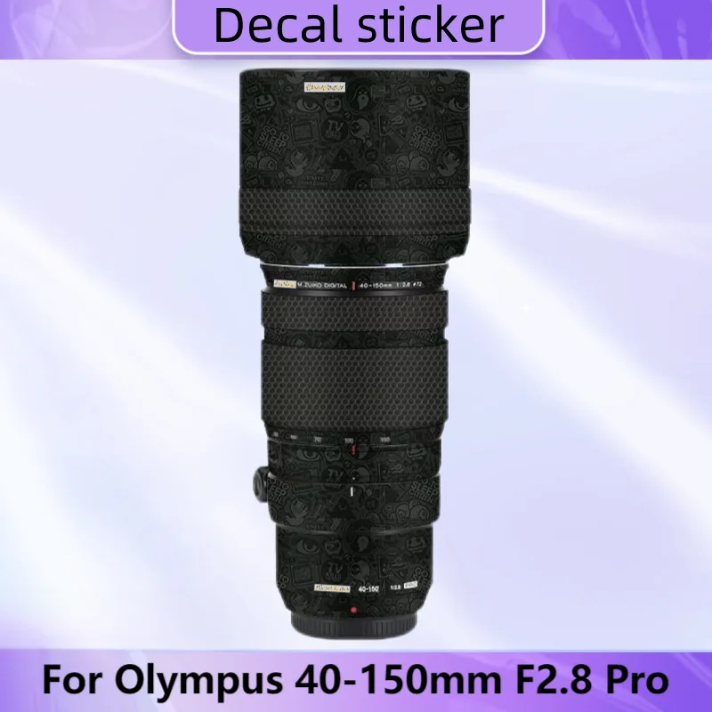 

Для Olympus 40-150 мм F2.8 Pro наклейка на объектив защитная наклейка на кожу виниловая пленка защитное покрытие от царапин 40-150