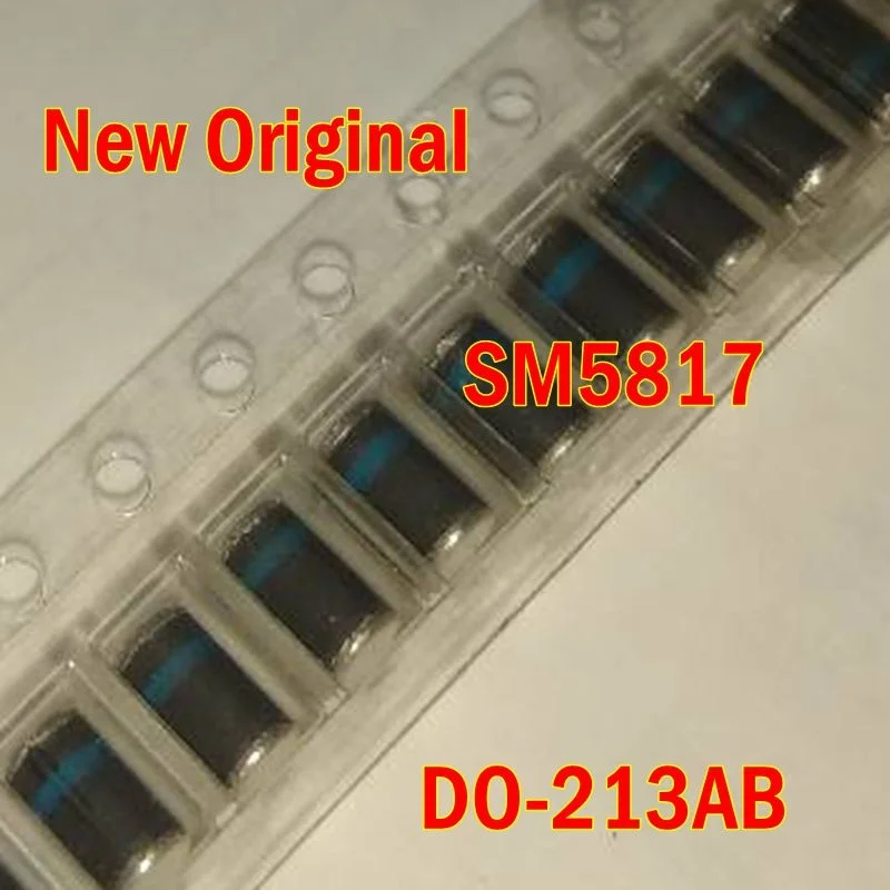 10Pcs to 500Pcs New Original Sm5817 Do-213Ab Schottky Barrier Rectifiers Diodes
