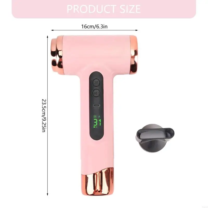 Dispositivo secagem rápida Secador cabelo Recarregável Máquina estilo penteado 200w Máquina cabelo eficiente e