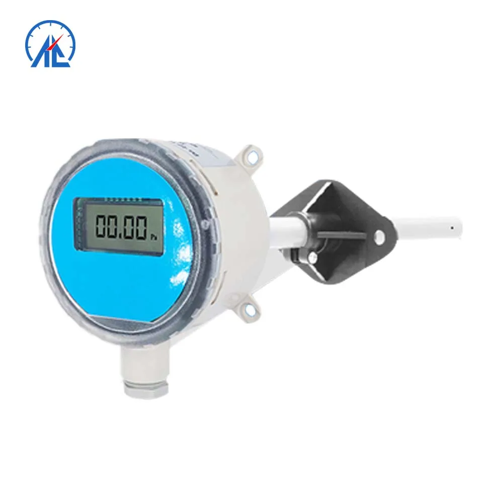 pitot tube wind speed sensor submersible air flow transmitter air volume velocity wind meter