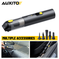 AUXITO Car Vacuum Cleaner Mini Portable Handheld Vacuum Cleaner 14000PA Powerful Suction Blow & Vacuum 4 in 1 For Home & Car