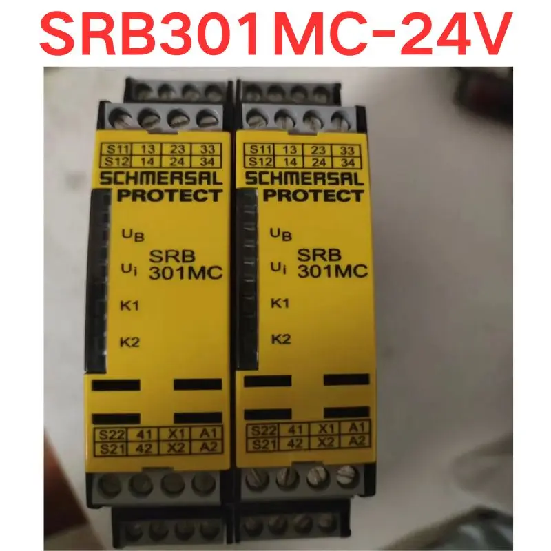 

Second-hand test OK Safety relay SRB301MC-24V