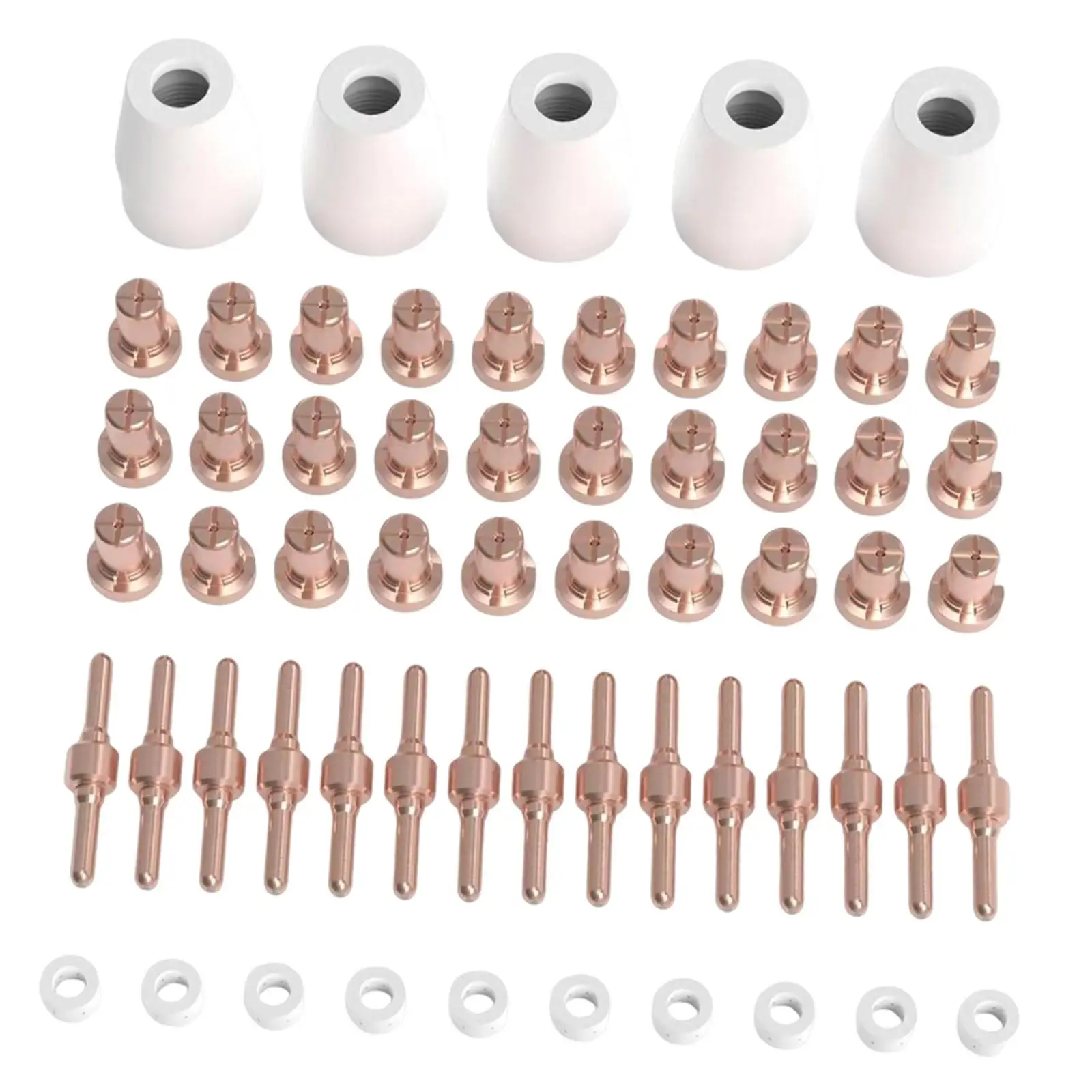 60x consumíveis de corte consumíveis de corte de ar acessórios de equipamentos de soldagem para Cut-40D ct518D ct416