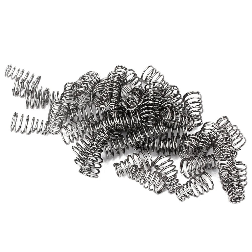 

50Pcs Guitar Pickup Springs Heavy Duty Metal for Smooth Height Adjustment Guitar Pickup Spring Humbucker Spring