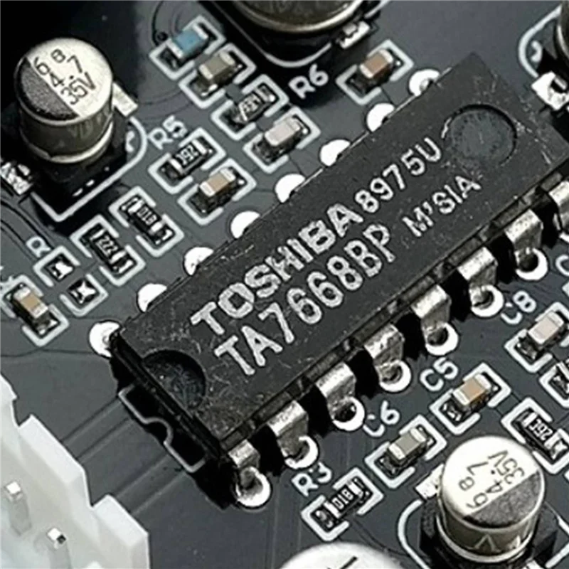 APPLIA-4X TA7668 테이프 드라이브 프리 앰프 앰프 테이프 데크 보드 마그네틱 헤드 프리 앰프 오디오 레코더 데스크탑 라디오 DIY