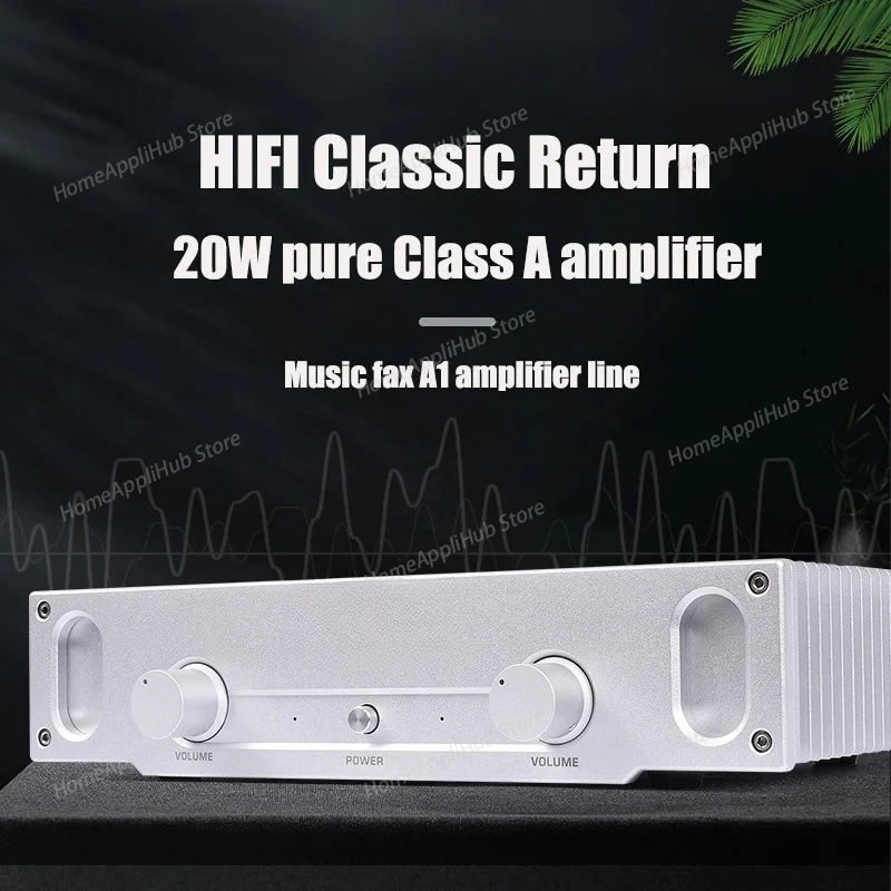 

Опорный усилитель мощности класса A1, 20 Вт, теплый звук, 2-канальный HIFI-усилитель, аудиоусилитель мощности класса лихорадки