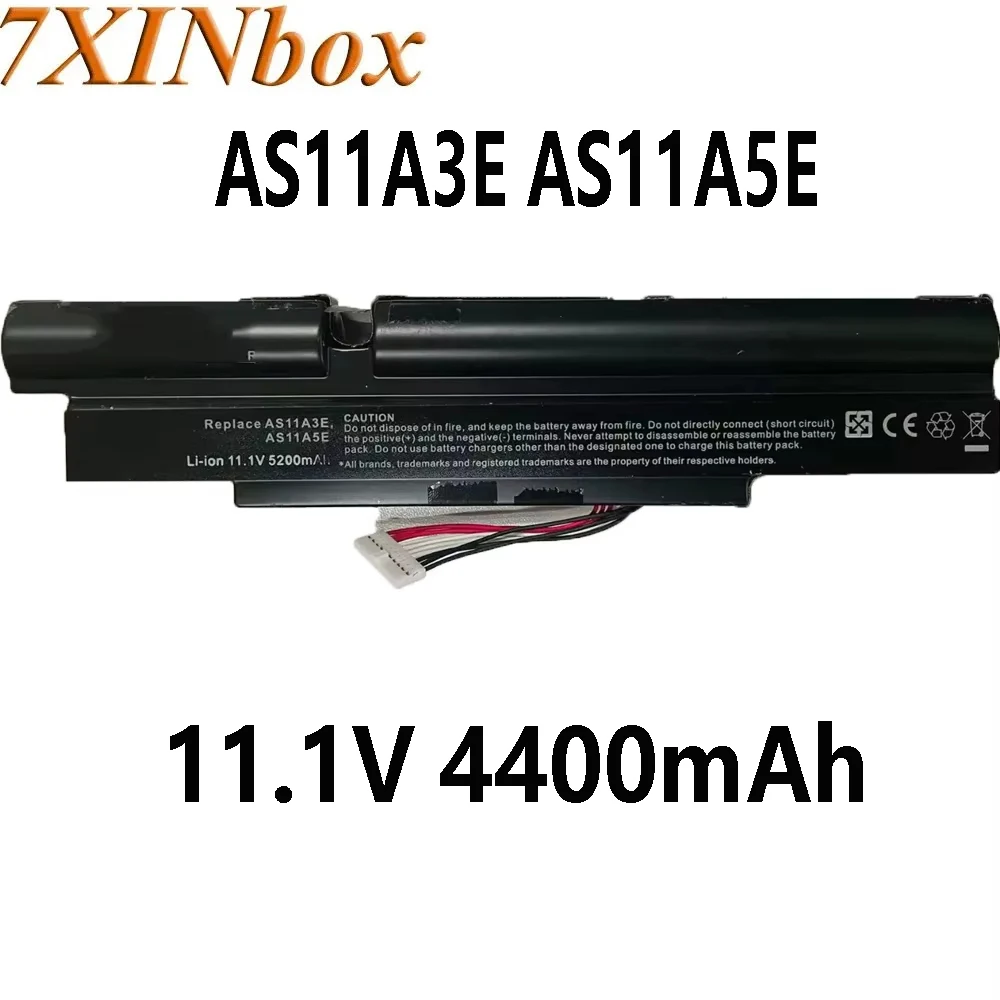 

7XINbox AS11A3E AS11A5E 11,1 В 4400 мАч аккумулятор для ноутбука Acer TimelineX 3830T 3830TG 4830T 4830TG 5830T 5830TG 3ICR19/66-2
