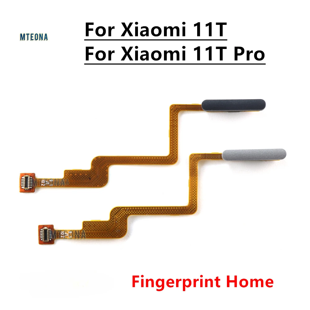 For Xiaomi 11T Mi 11T Pro Fingerprint Sensor Home Return Key Menu For Xiaomi 11T Mi 11T Pro Fingerprint Sensor Home Return Key Menu
