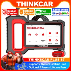 THINKCAR Thinkscan Plus S7 Professional Diagnostic Tool Diagnostic Auto Automotive Scan Tools Code Reader Car Auto obd2 Scanner