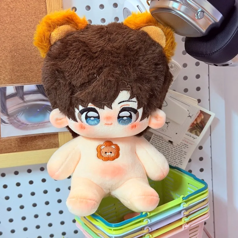 20 cm Anime Game Tranen van Themis Artem Kawaii Cosplay Zachte Katoenen Pop Lichaam Met Oren Staart Cartoon Dress Up Speelgoed figuren Fans Gift