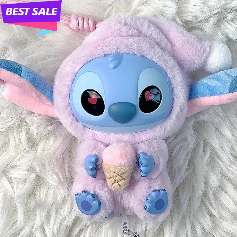 

Nwe Miniso Disney Stitch Eat Some Thing Before Sleep Series Vinyl Blind Box Bag Pendant Cute Doll Mystery Box Toy Adult Gift