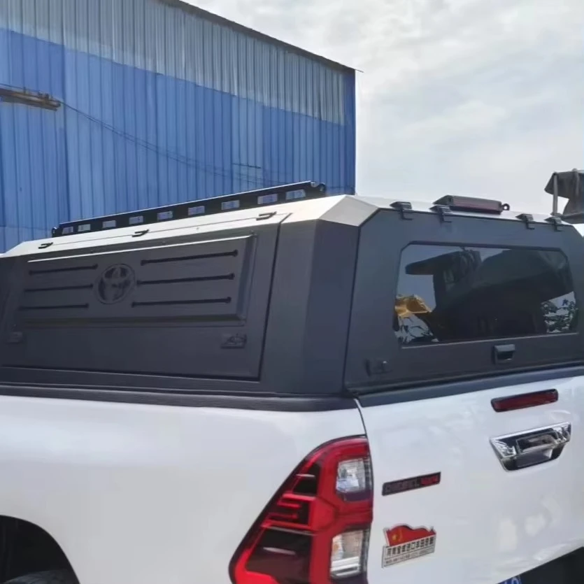 

For Offroad Truck Topper Hilux Waterproof Locking Tundra OEM Retractable Hardtop Canopy