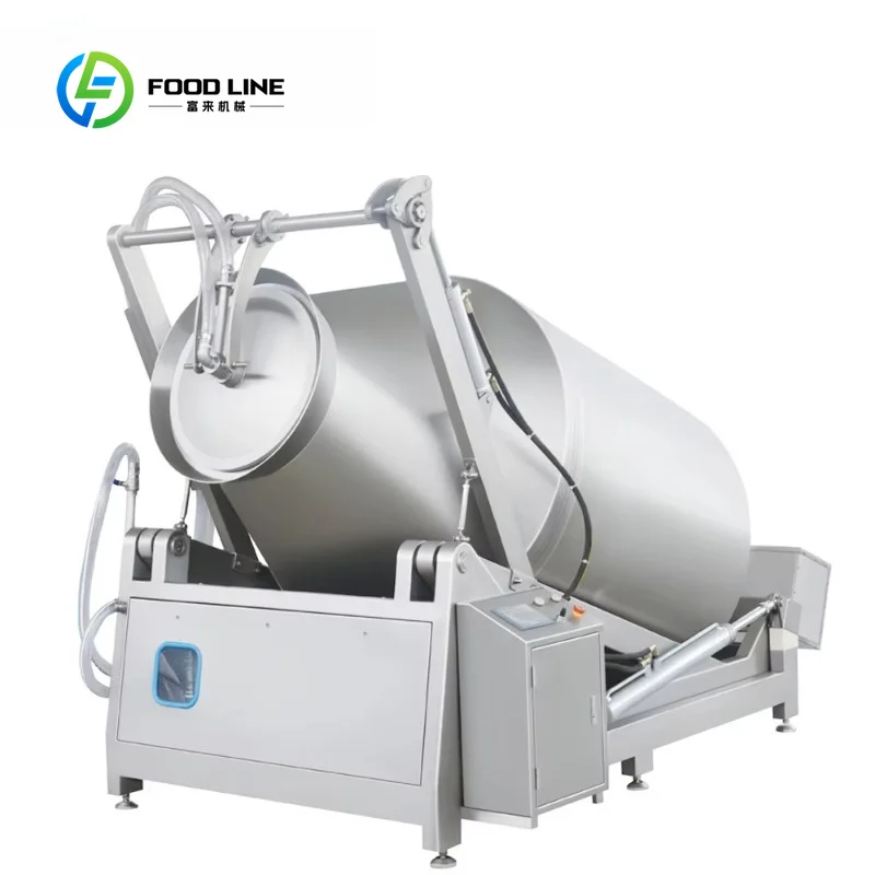 Customized Vacuum Marinating Salting Machine Pork Meat Tumbler Marinator For Fried Chicken Production