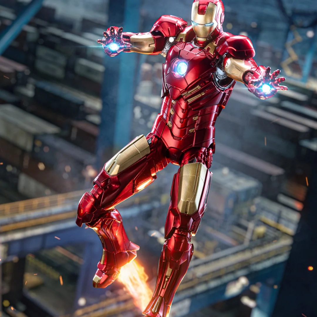 Original ZD Spielzeug Iron Man Tony Stark MK9 MK14 MK12 MK27 MK15 MK35 MK22 MK40 Hammerhead Action Figur Anime Sammeln Modell Geschenke – Detail 8