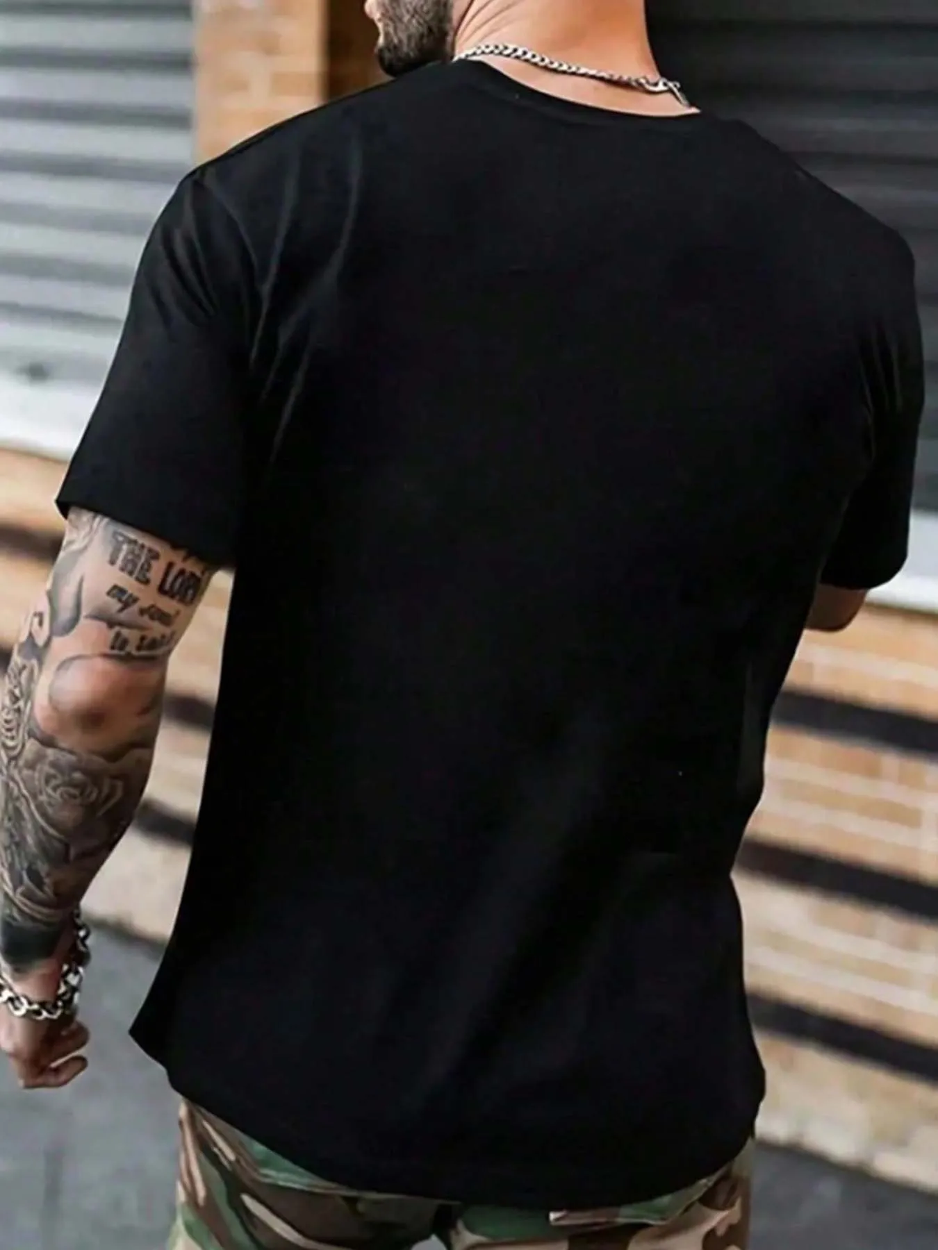 Snake 24 Graphic Print, Men's Round Neck Short Sleeve, Fashionable Regular Fit T-Shirt, Suitable For Summer Holiday Casual Wear,