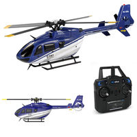 RC ERA C187 Pro EC135 Scaled 1:48 RC Helicopter 4CH 6-Axis Gyro Flybarless Metal Roter Head Remote Control Hobby Toys -RTF