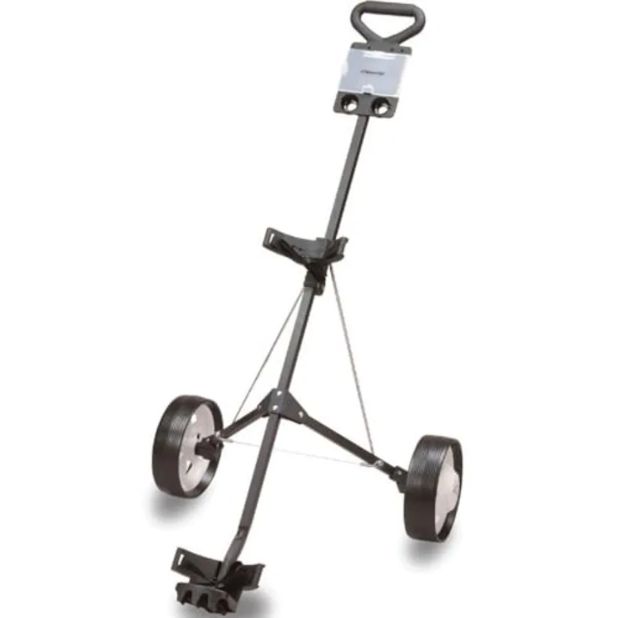

New Deluxe Steel Push Pull Cart 2Wheel Collapsible and Adjustable Design for HeavyDuty Storage and Transport in Garage Yard Wor