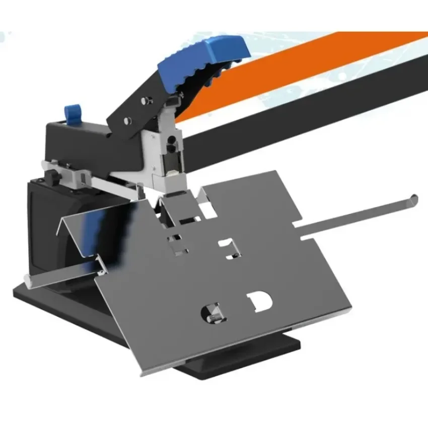 Desktop manual saddle stitcher heavy labor-saving flat staple book