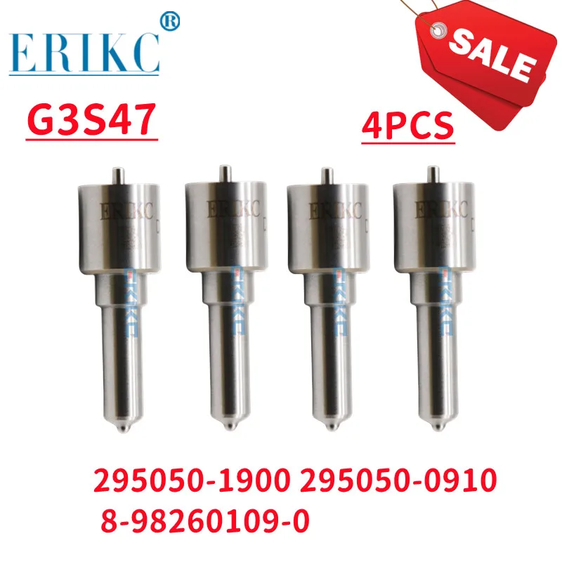 

G3S47 Common Rail Fuel Injectors Spray G3S47 Nozzle G3S47 Factory Direct Sprayer for 295050-1900 295050-0910 8-98260109-0