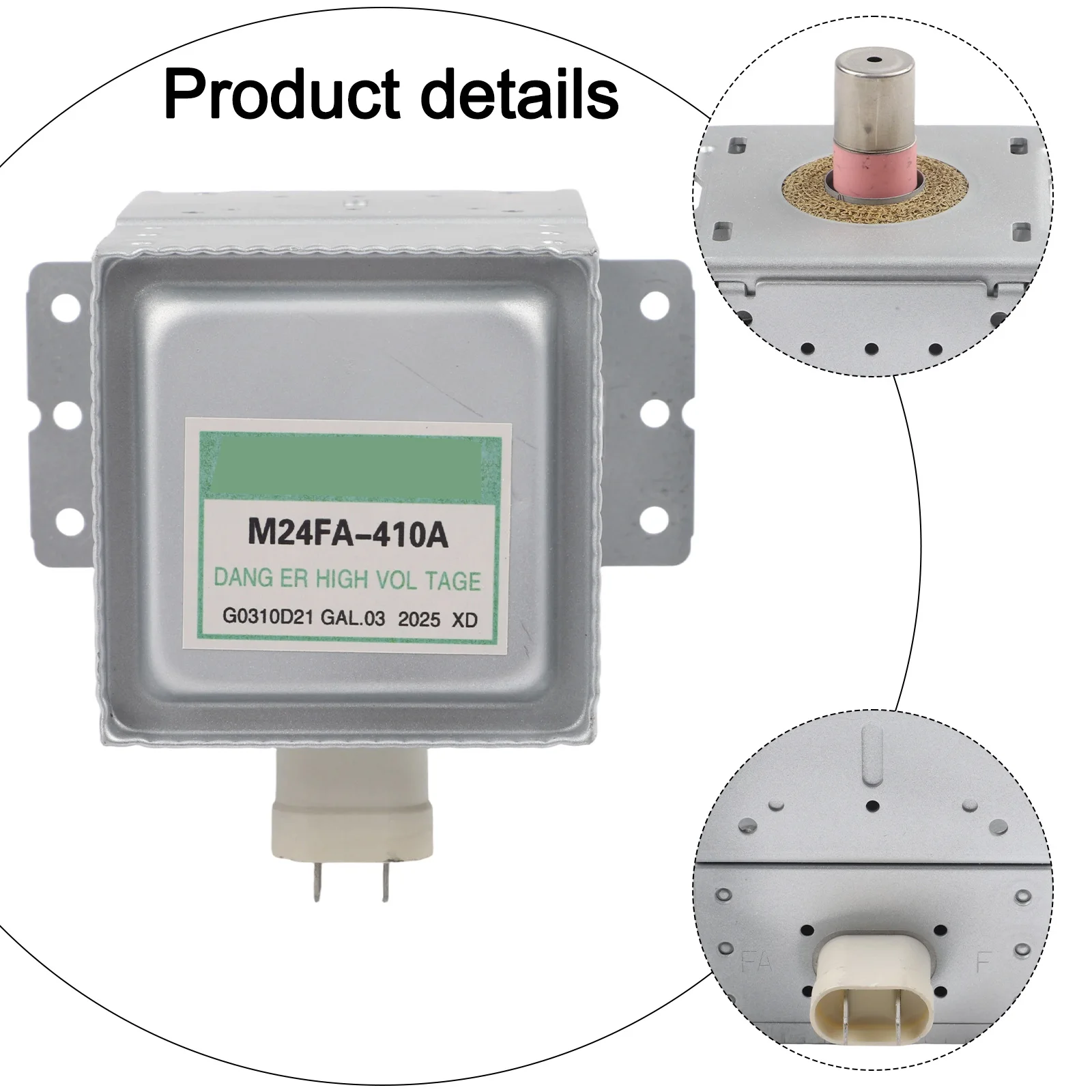 Magnetic Control Oven Parts 9.5cm 3.5cm for galanz Microwave Parts Enhances Efficiency Improved Cooking Performance
