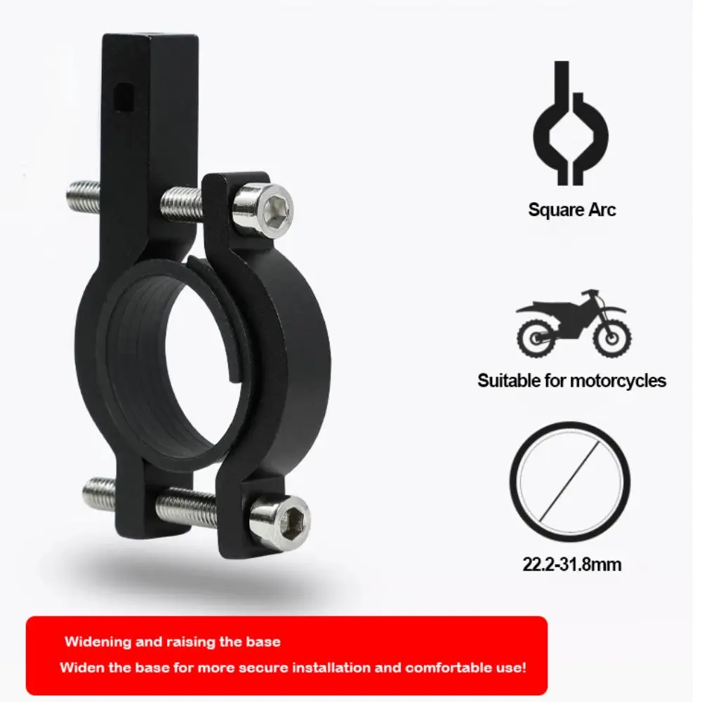 Aluminum Alloy Electric Bicycle Phone Holder Five Claw Locking Design Anti Slip Mountain Bike Phone Holder Shockproof Adjustable