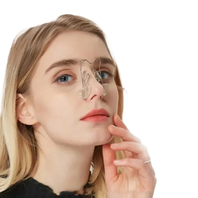 Schöner Nasenclip für die Nase, 3D-Nasenbrücken-Vergrößerungsgerät, Gerät zur Korrektur schmaler Nasenflügel, U-förmiger schöner Nasenclip – Detail 5