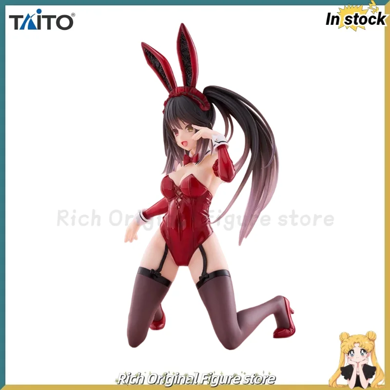 

В наличии оригинальные TAiTO DATE ALIVE IV сезон 5, настольные милые Kurumi Tokisaki Bunny Girl, стильная аниме-фигурка, коллекция, модель игрушки