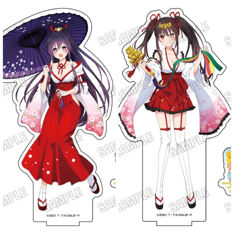 Date A Live anime 15cm Tohka Yatogami Acrylic Figure Stand Model Cosplay Toy Birthday Gift Ornament keychain