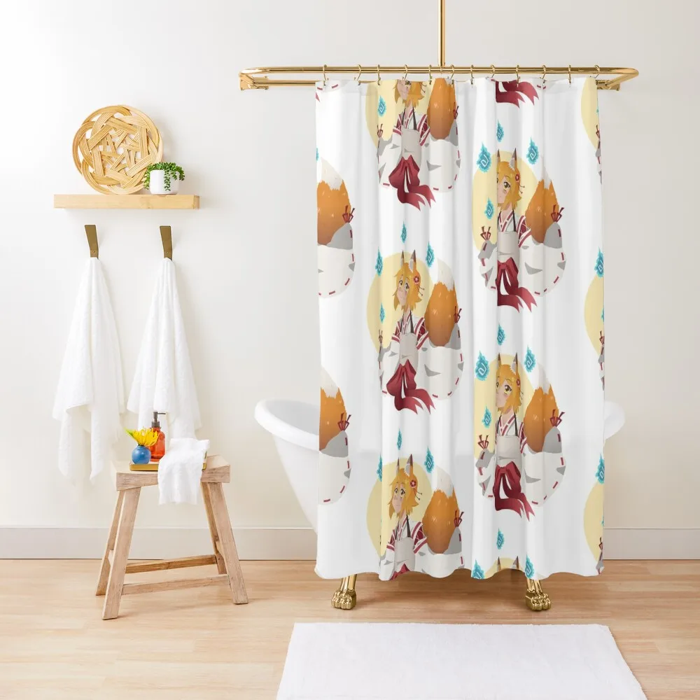

Senko san Shower Curtain Shower Bathroom Waterproof Shower Set For Bathroom Set Curtain
