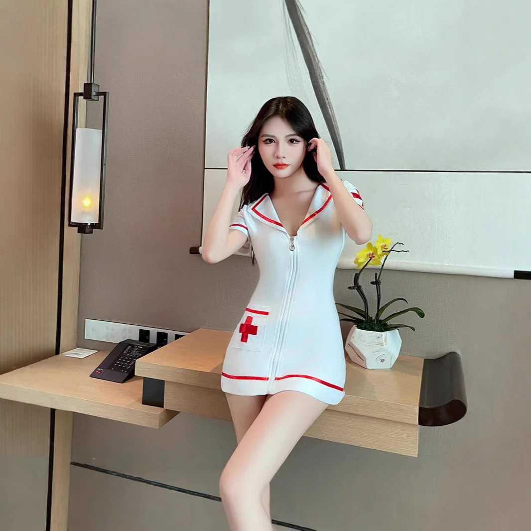 

Сексуальный костюм медсестры, комплект нижнего белья для женщин, Новое поступление, ролевая версия на Хэллоуин, весна 2025, отель, работа, orm