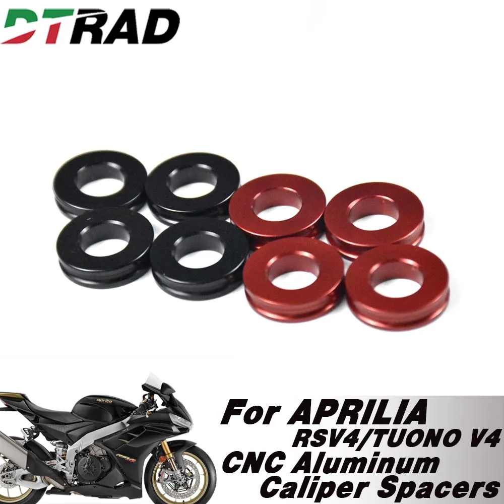 

Мотоциклетные алюминиевые гоночные заготовки с ЧПУ, 5 мм, набор прокладок для суппорта дискового тормоза для APRILIA RSV4 / Tuono V4 RR 1100 Factory 2025