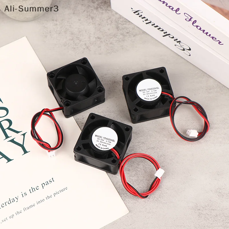 DC 5V/12V/24V Computer CPU Cooler Mini Ventola di raffreddamento 40MM Piccola ventola di scarico per stampante 3D ender 3 CR10
