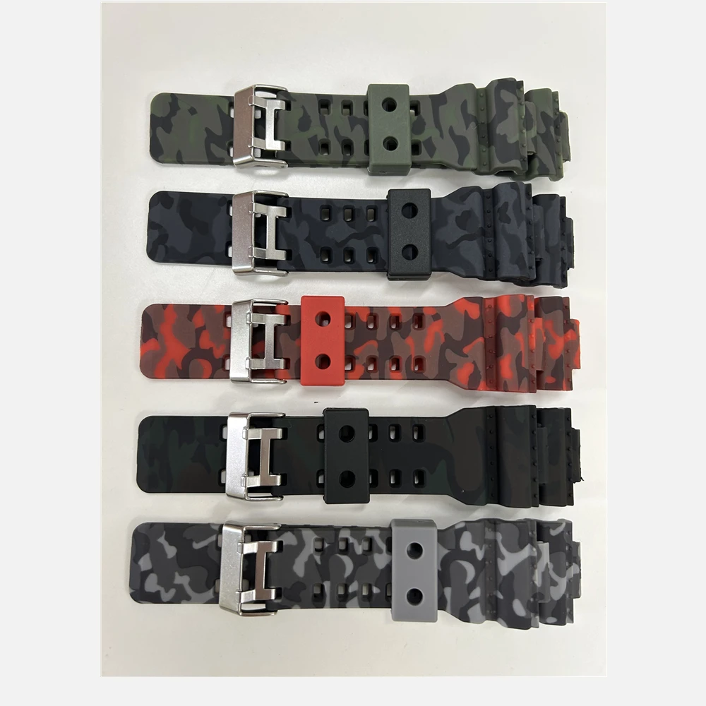 Watch accessories TPU Strap For Casio G-SHOCK GA110 GA100 GA120 GD120 GAX-100 GW-8900 GLS-100 Sport watch band Wrist Bracelet