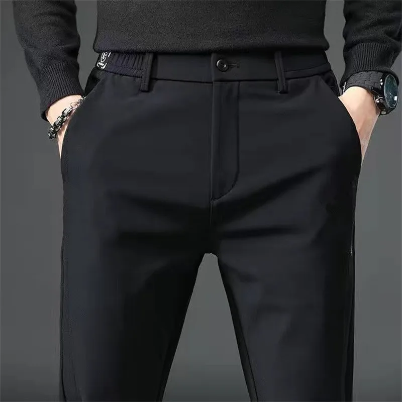 Korea Golf Pants Men\'s Spring Autumn High-quality Polyamide Fabric Elasticity Golf Casual Sweatpants Golf Clothing Man Trousers