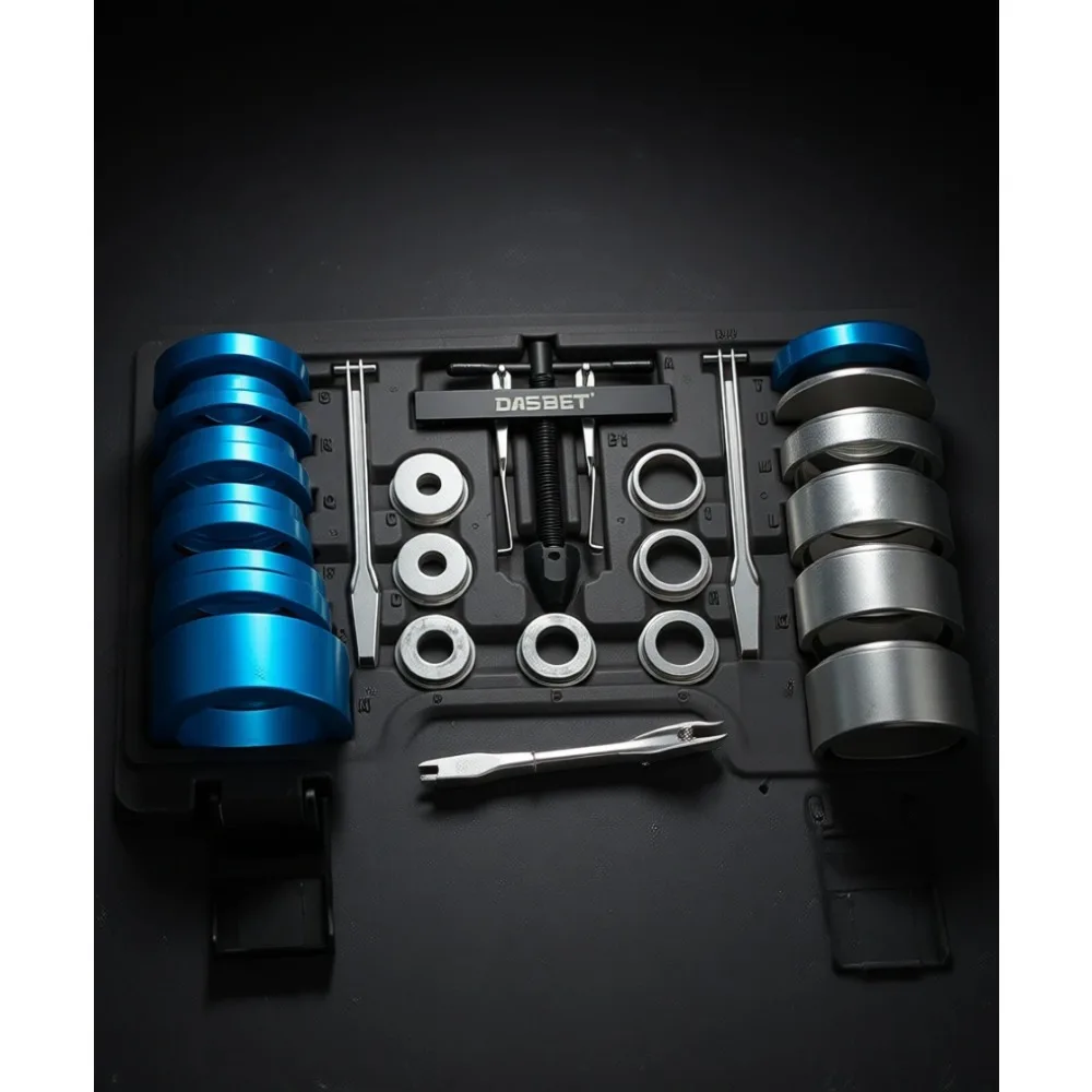 

Набор инструментов для установки и снятия подшипников коленвала и уплотнений распредвала, съемник масляных уплотнений