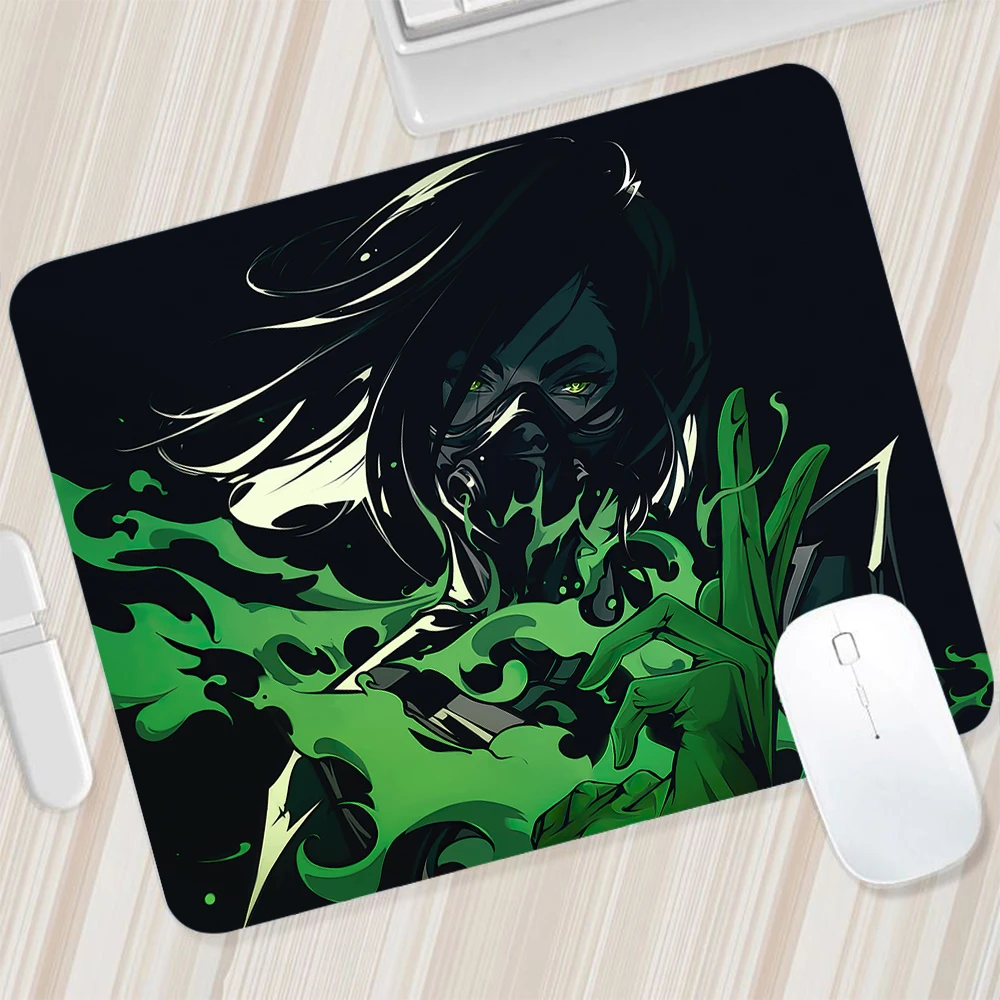 Valorant Characters Small Mouse Pad Gaming Mousepad PC Gamer Mouse Mat Computer Office Pad Keyboard Mat Desk Pad Laptop Mausepad