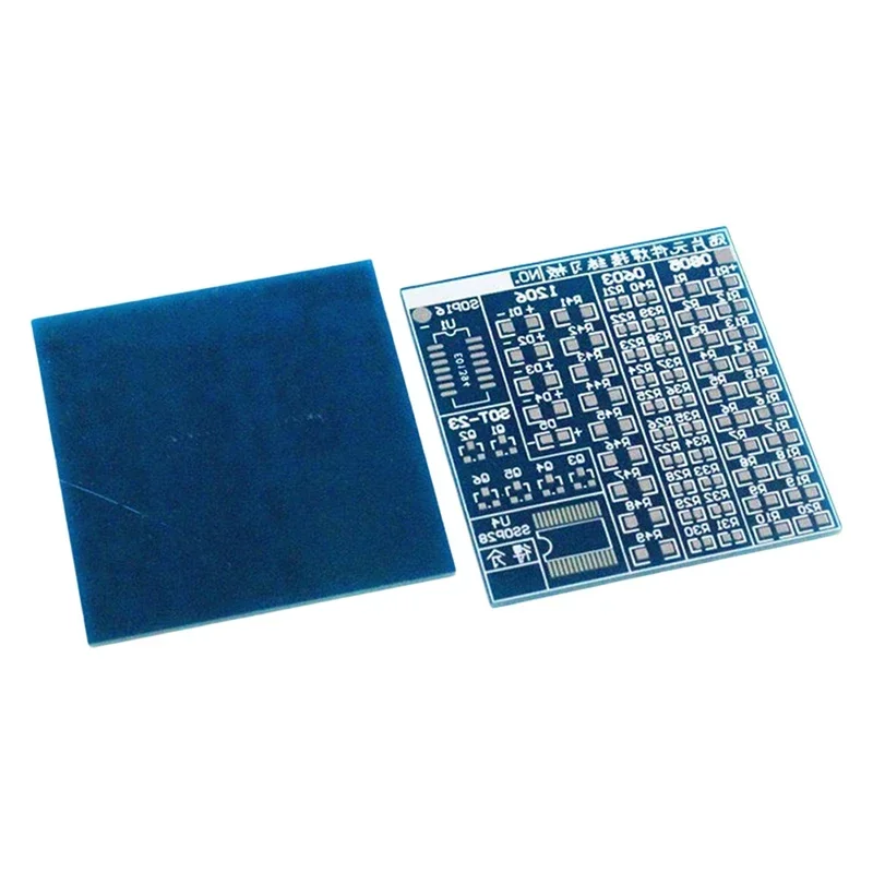 SMD piastra di saldatura componente saldatura saldatura pratica SMT PCB Board Kit fai da te allenamento abilità apprendimento tuta elettronica hot