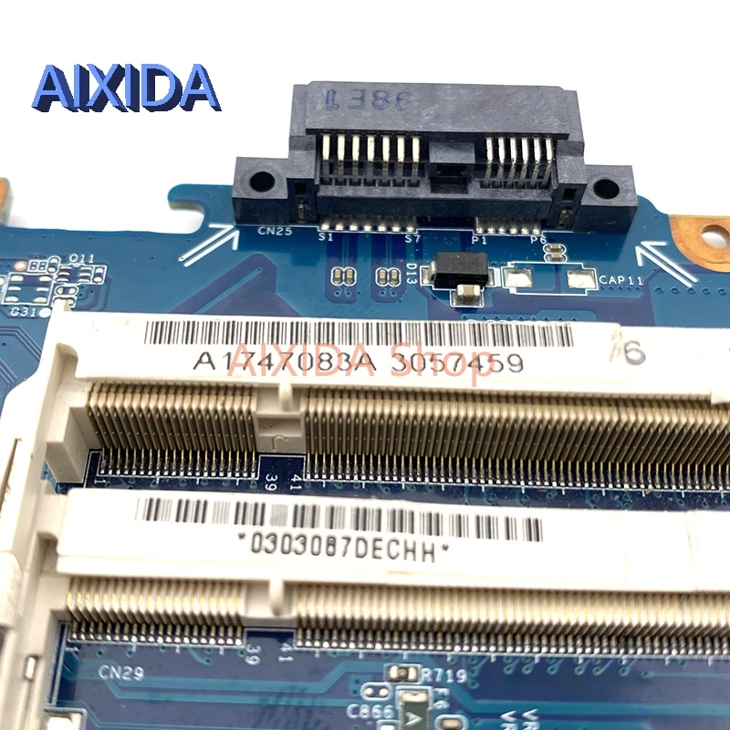 Imagem -05 - Aixida 1p0096j016010 a 1747083 Uma Placa-mãe do Portátil para Sony Mbx218 Placa Principal Gm45 Ddr2 Cpu Totalmente Testada